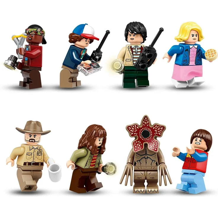 LEGO 75810 „Stranger Things - Die andere Seite“, Bausatz mit Wills House und 8 Minifiguren – Bild 6