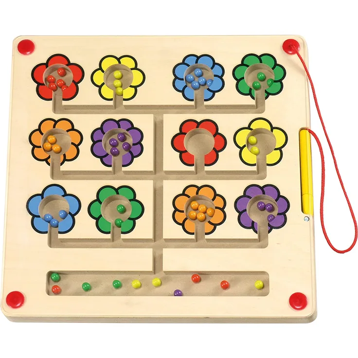 Eduplay Magnetspiel Blumen quadratisch