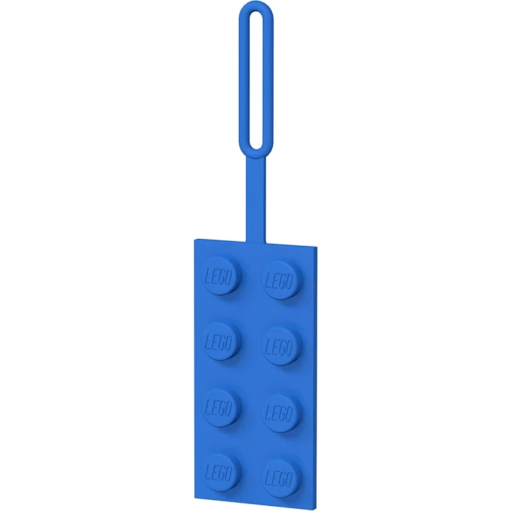 Euromic LEGO Classic Bag Tag/Luggage tag BLUE packed on – Bild 1