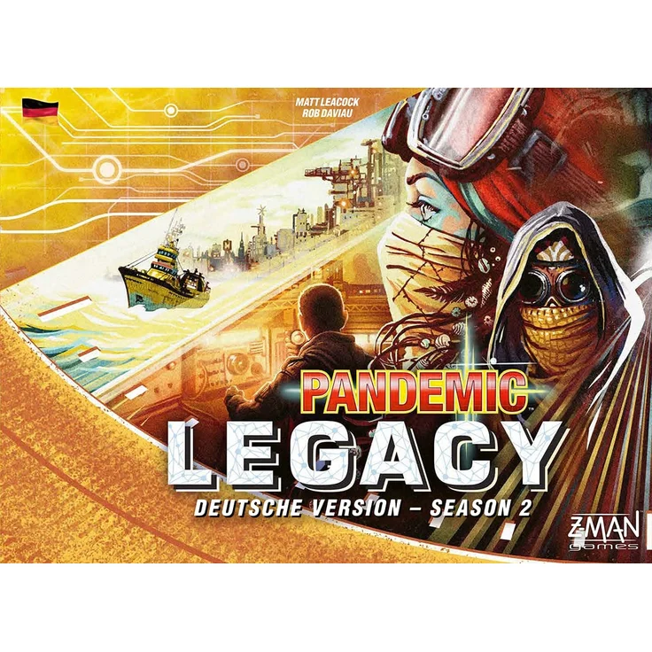 Pandemic Legacy - Season 2 gelb (deutsch) – Bild 2