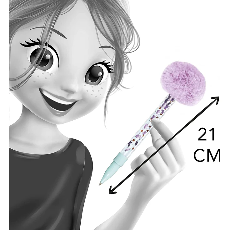 Buki France STYL02 Be Teens - Stylo Licorne DIY-Stift-Einhorn, 1 Stück (1er Pack) – Bild 5