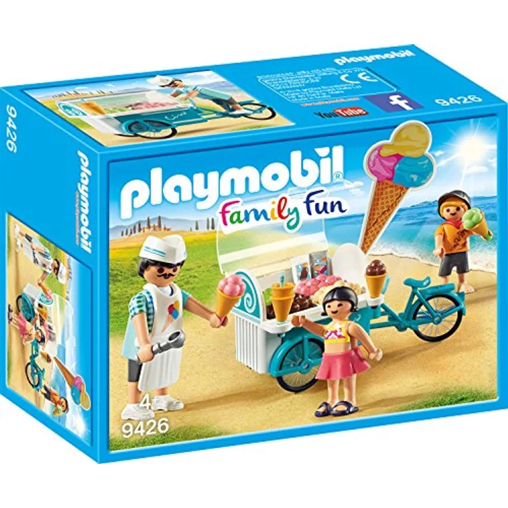 Playmobil 9426 - Fahrrad mit Eiswagen Spiel