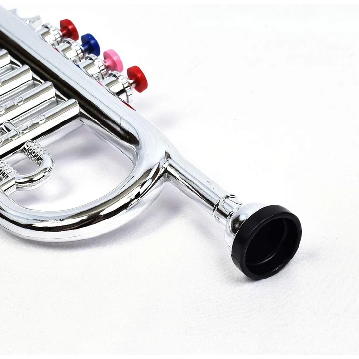 Bontempi 32 3831 Trompete mit 4 farbigen Ventilen/Noten – Bild 5