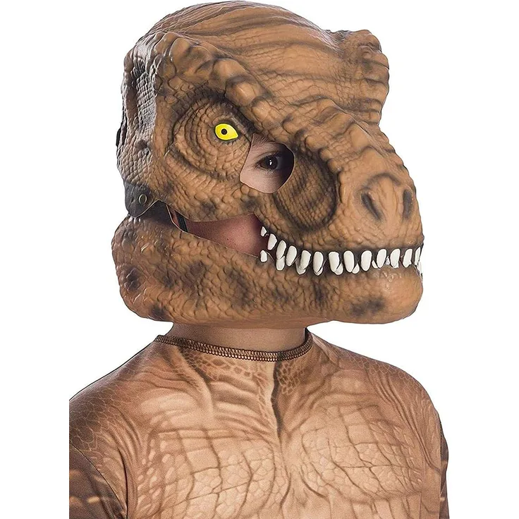 Rubies 368055 - Tyrannosaurus Rex, bewegliche Maske, Jurassic World - Child Mask