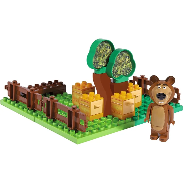 BIG 57092 - PlayBIG Bloxx Masha, Bear’s Garden
