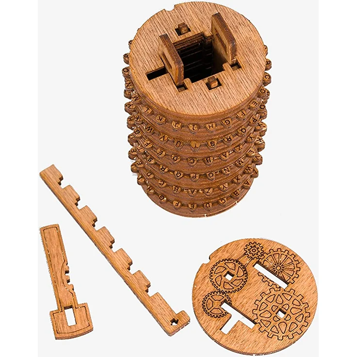 Kryptos - Cryptex Bausatz aus Holz – Bild 2