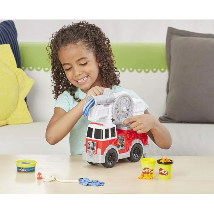 Hasbro E6103EU4 Play-Doh Wheels Feuerwehrauto Spielzeug mit 5 Dosen Play-Doh einschließlich Play-Doh Wasserknete - Preisvergleich – Bild 10
