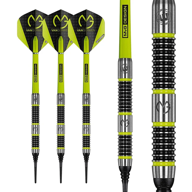 Winmau Michael van Gerwen Aspire Softdarts 80% Tungsten – Bild 6