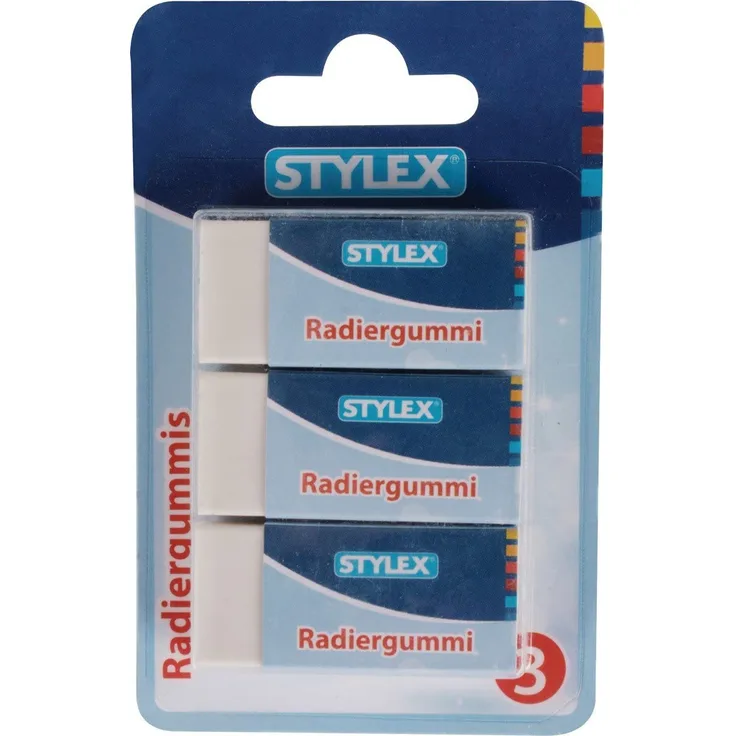 3 Radiergummis