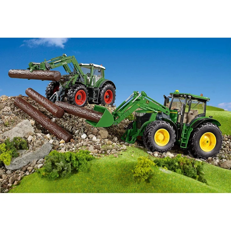 siku 6793, Fendt 933 Vario Traktor mit Frontlader, Grün, Metall/Kunststoff, 1:32, Ferngesteuert, Steuerung mit App via Bluetooth, Ohne Fernsteuermodul – Bild 6
