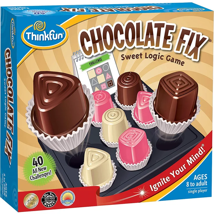 Think Fun Chocolate Fix Geschicklichkeitsspiel, Mehrfarbig – Bild 2