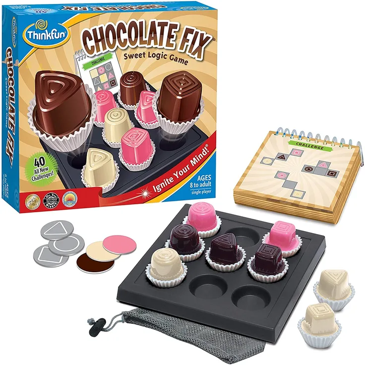 Think Fun Chocolate Fix Geschicklichkeitsspiel, Mehrfarbig