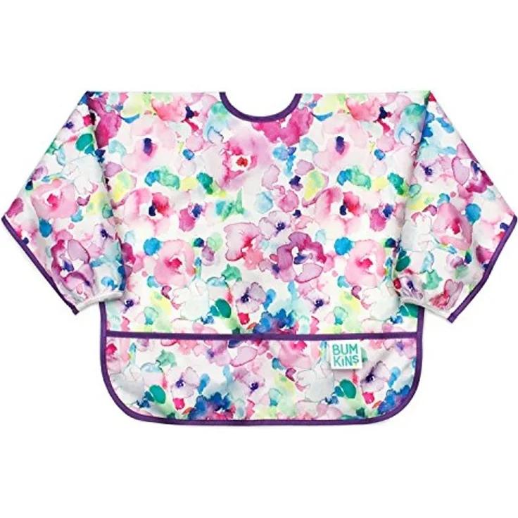 Bumkins SU32 Sleeved Bib, Mehrfarbig