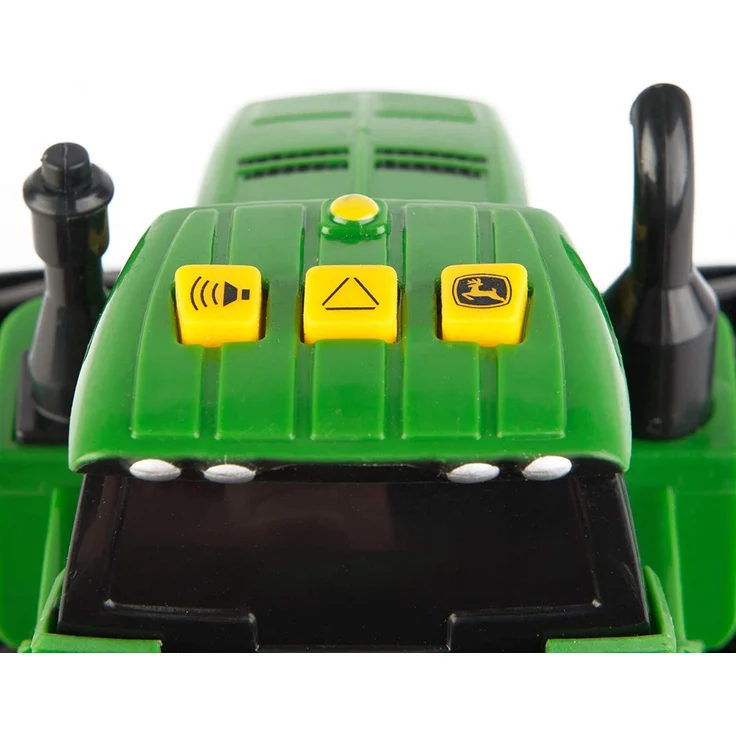 John Deere 46656 Traktor, Monster Treads mit Licht & Sound in Grün, Spielzeug Traktor mit Licht und Sound Effekten, Zum Spielen und Sammeln, Geschenke für Kinder, Spielzeug für Kinder ab 3 Jahren – Bild 3