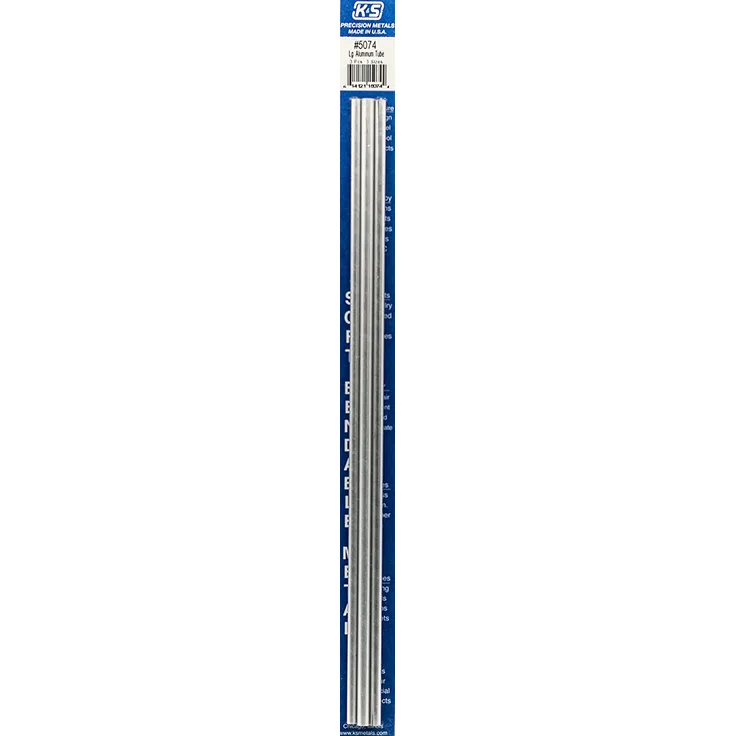 K&S-Metall 965074 Alurohr 3/16, 7/32 & 1/4, 2,5 Durchm. 3 Stück