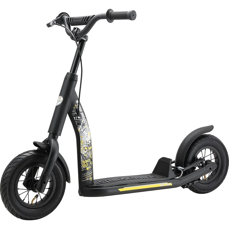Star Scooter '10 Zoll New Gen', ab 5 Jahren, höhenverstellbar bis 77 cm, mit Handbremse, schwarz – Bild 6
