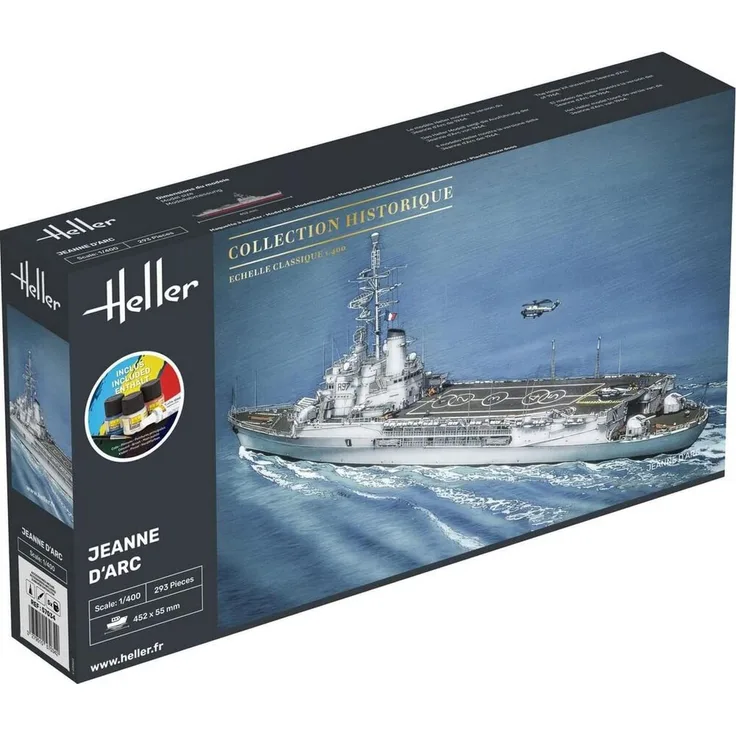 Heller 57034 STARTER KIT Jeanne d'Arc