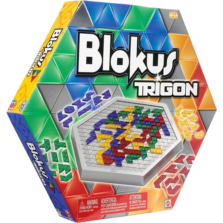 Mattel Games R1985 - Blokus Trigon, Brettspiel ab 7 Jahren – Bild 4