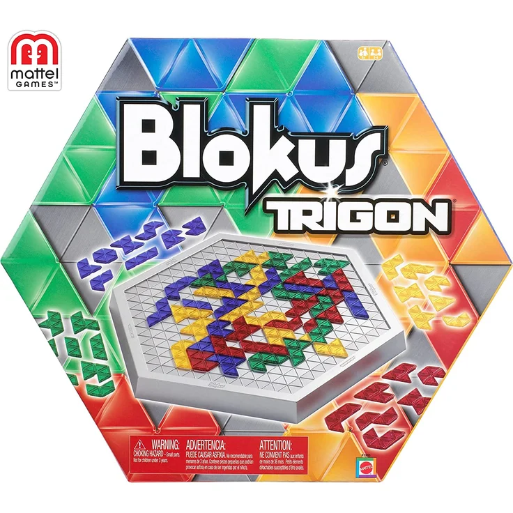 Mattel Games R1985 - Blokus Trigon, Brettspiel ab 7 Jahren – Bild 5