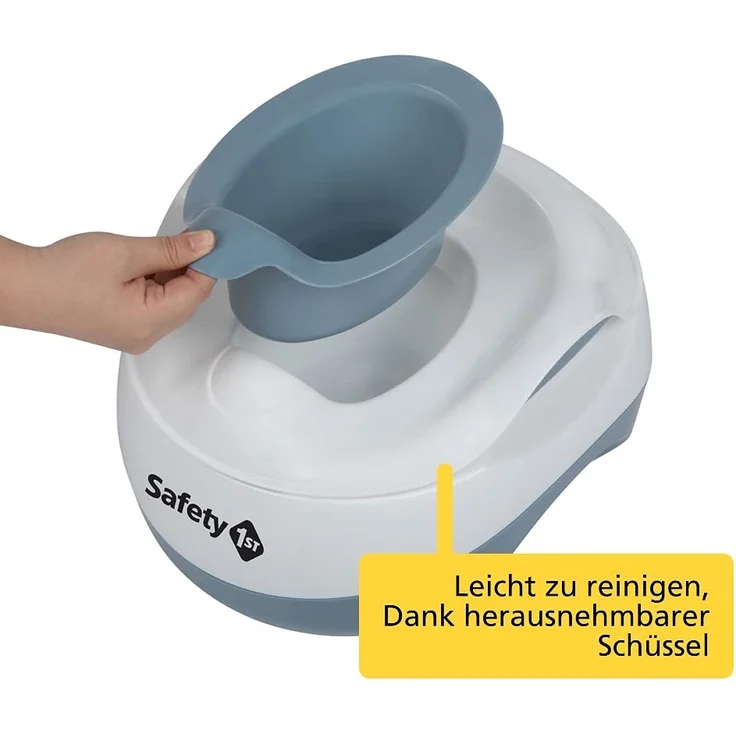 Safety 1st 3-in-1 Töpfchen, Kleinkinder Toiletten-Trainingssitz, Toilettenverkleinerer und Kinder Tritthocker in einem, nutzbar ab circa 18 Monate bis circa 4 Jahre, mehrfarbig 1. 6 Kg – Bild 4