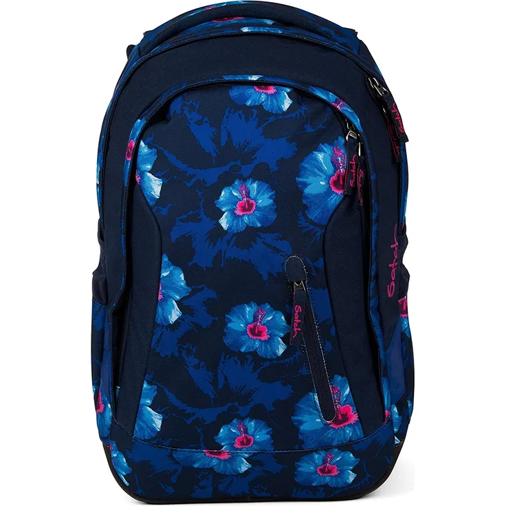 Satch Schulrucksack Sleek - Motiv: Waikiki Blue, 45 cm, 24 Liter, 1,1 kg - Farbe: dunkelblau