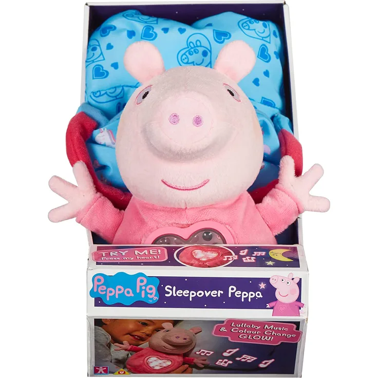 Peppa Pig Sleepover Peppa Plush Toy