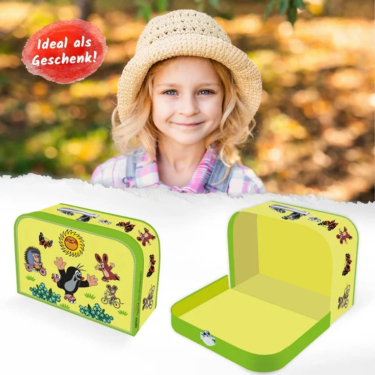 Trötsch 'Der kleine Maulwurf' Kinderkoffer, 19 x 14 x 8 cm – Bild 4
