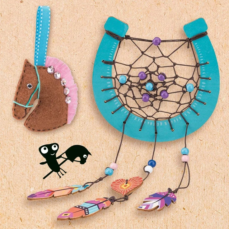 KOSMOS AllesKönnerKiste Pferde Kreativ-Box. DIY-Bastelset für Mädchen und Jungen ab 8 Jahren, das ideale Geschenk-Set für den Kindergeburtstag. Die schönsten Bastelprojekte für Pferdefans – Bild 3