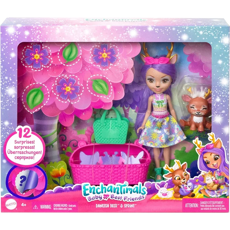 Mattel - Enchantimals Baby Bestie Danessa Deer & Sprint – Bild 2