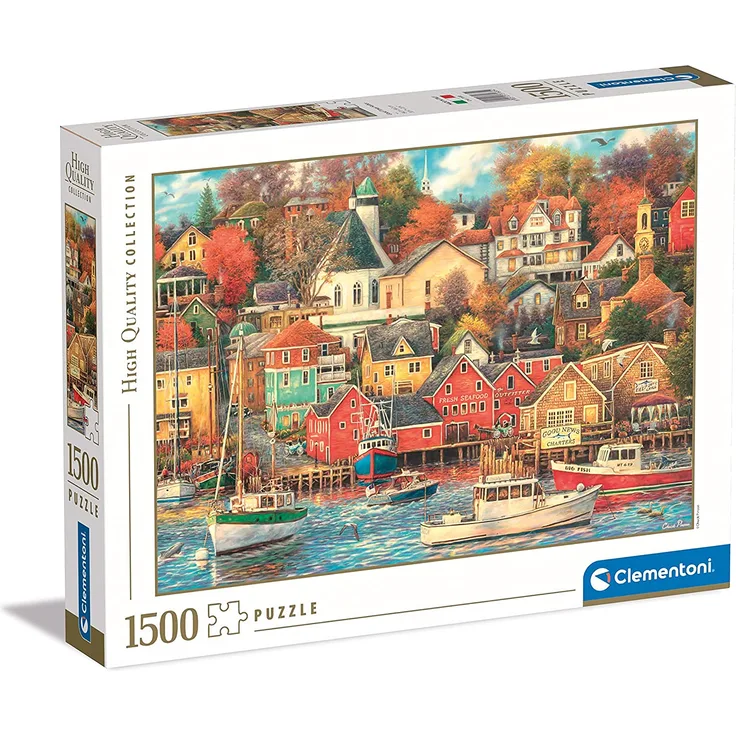 Clementoni 31685 Good Times Harbor 1500 Teile Puzzle
