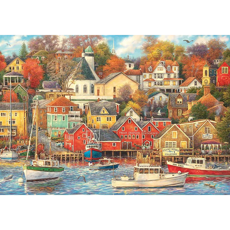 Clementoni 31685 Good Times Harbor 1500 Teile Puzzle – Bild 2
