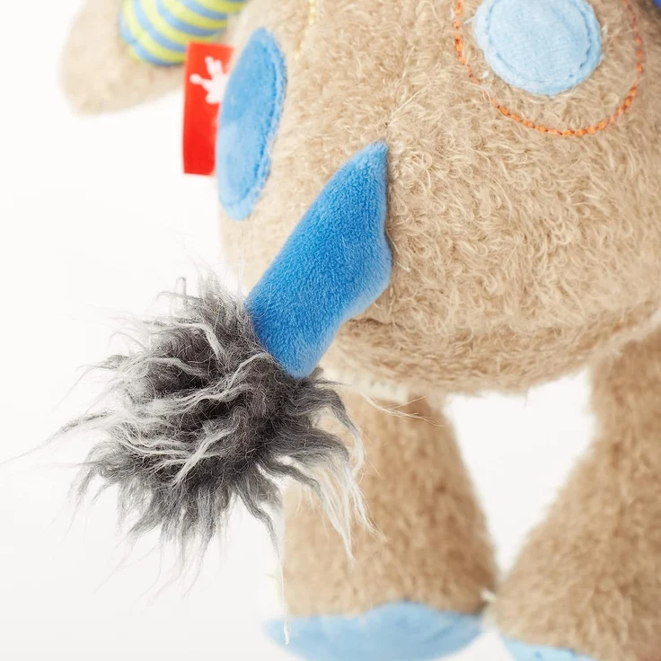 sigikid 42962 Elefant, blau, Patchwork Sweety – Bild 7