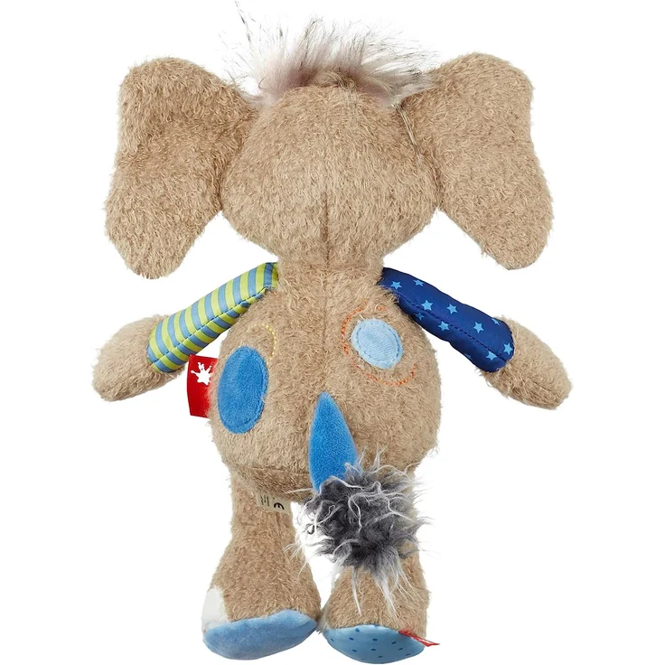 sigikid 42962 Elefant, blau, Patchwork Sweety – Bild 2