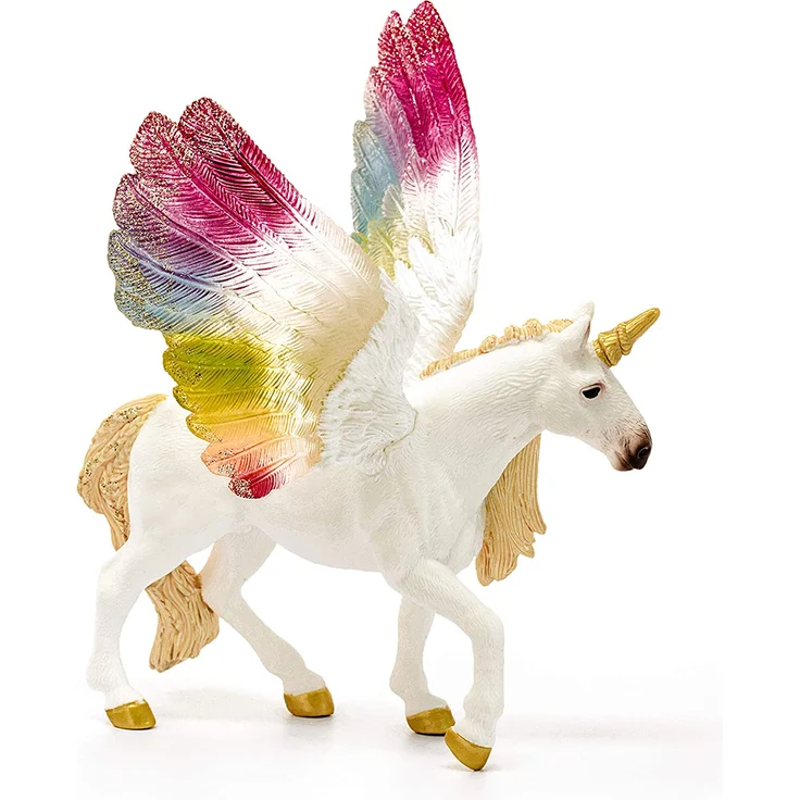 Schleich - World of Fantasy - Bayala - Geflügeltes Regenbogeneinhorn - Preisvergleich – Bild 5
