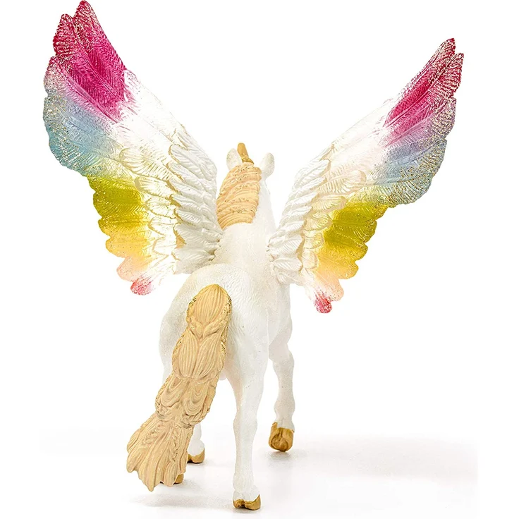 Schleich - World of Fantasy - Bayala - Geflügeltes Regenbogeneinhorn - Preisvergleich – Bild 6