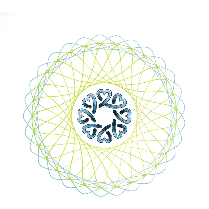 Ravensburger Spiral-Designer, Zeichnen lernen für Kinder ab 6 Jahren, Kreatives Zeichen-Set mit Mandala-Schablone für farbenfrohe Spiralbilder und Mandalas – Bild 22