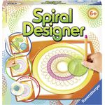 Ravensburger Spiral-Designer, Zeichnen lernen für Kinder ab 6 Jahren, Kreatives Zeichen-Set mit Mandala-Schablone für farbenfrohe Spiralbilder und Mandalas