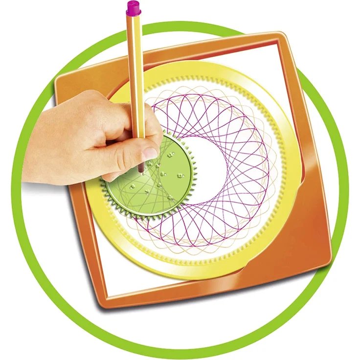 Ravensburger Spiral-Designer, Zeichnen lernen für Kinder ab 6 Jahren, Kreatives Zeichen-Set mit Mandala-Schablone für farbenfrohe Spiralbilder und Mandalas – Bild 26