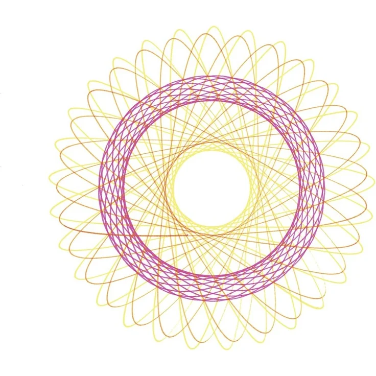 Ravensburger Spiral-Designer, Zeichnen lernen für Kinder ab 6 Jahren, Kreatives Zeichen-Set mit Mandala-Schablone für farbenfrohe Spiralbilder und Mandalas – Bild 4