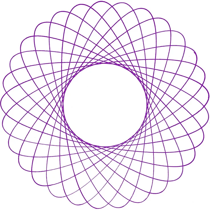 Ravensburger Spiral-Designer, Zeichnen lernen für Kinder ab 6 Jahren, Kreatives Zeichen-Set mit Mandala-Schablone für farbenfrohe Spiralbilder und Mandalas – Bild 11