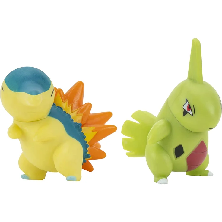 Pokemon PVC-Figuren Battle Figure Pack: Feurigel & Larvitar – Bild 6