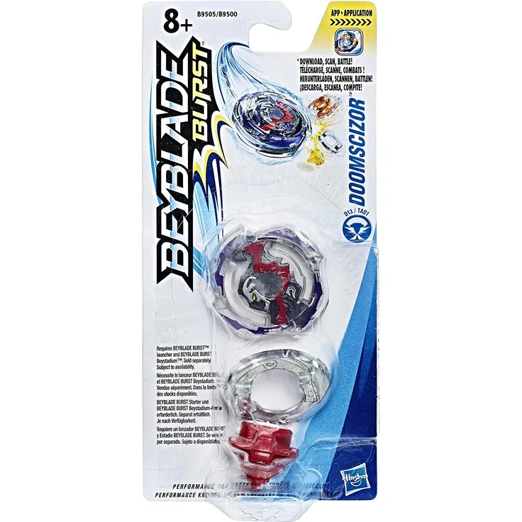 Hasbro Beyblade Burst B9505ES0 - Single Top Doomscizor, Kreisel