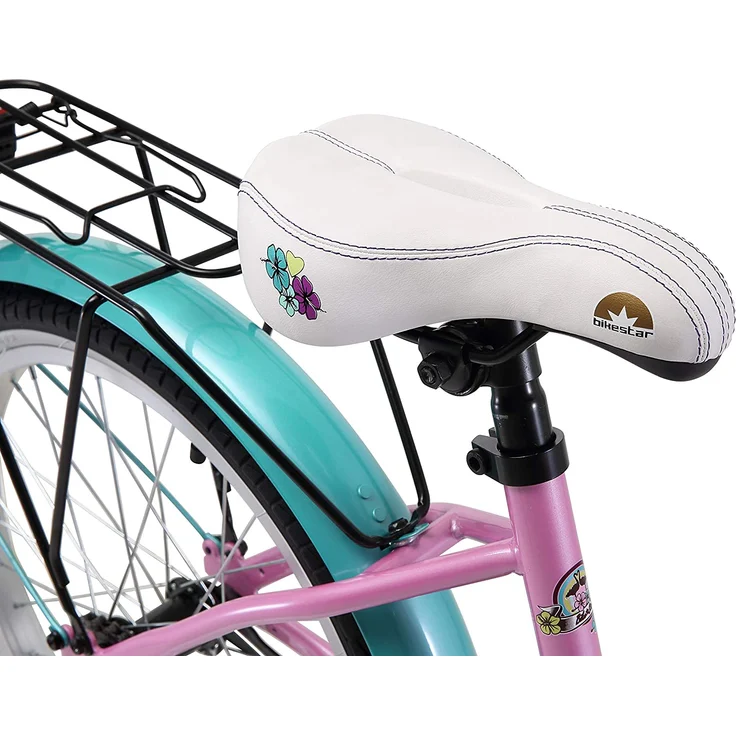 Kinderfahrrad Bikestar 20 Zoll - Classic Märchenhaft Pink – Bild 6