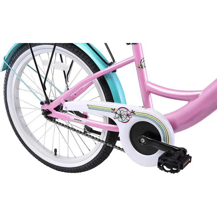 Kinderfahrrad Bikestar 20 Zoll - Classic Märchenhaft Pink – Bild 5