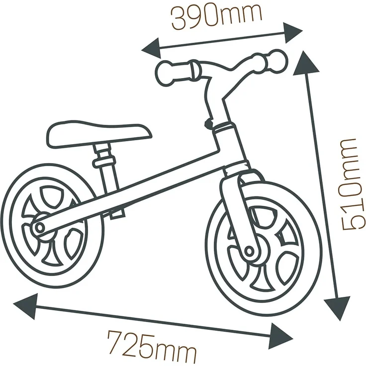 Smoby 7600770210 Laufrad First Bike – Bild 4