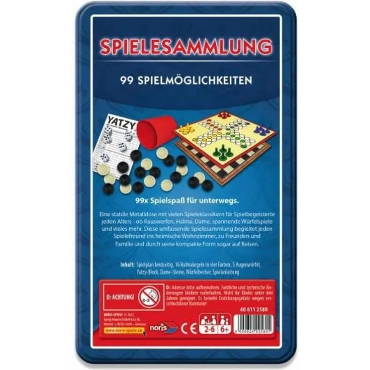 99iger-Spielesammlung in Metallbox – Bild 7
