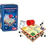 99iger-Spielesammlung in Metallbox