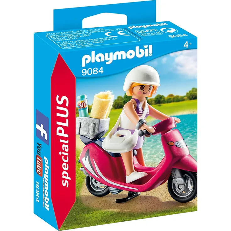 PLAYMOBIL 9084 Strand-Girl mit Roller