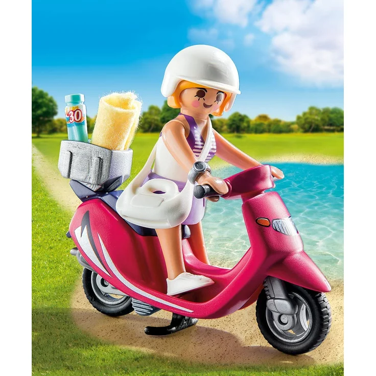 PLAYMOBIL 9084 Strand-Girl mit Roller – Bild 2