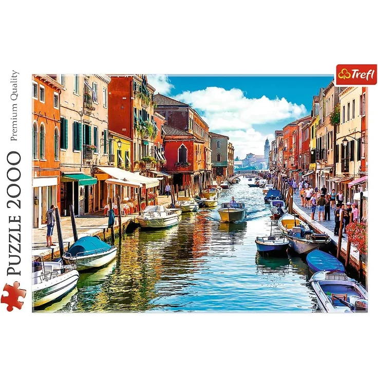 Trefl TR27110 Venedig 2000 Teile, Premium Quality, für Erwachsene und Kinder ab 12 Jahren Puzzle, Farbig – Bild 3